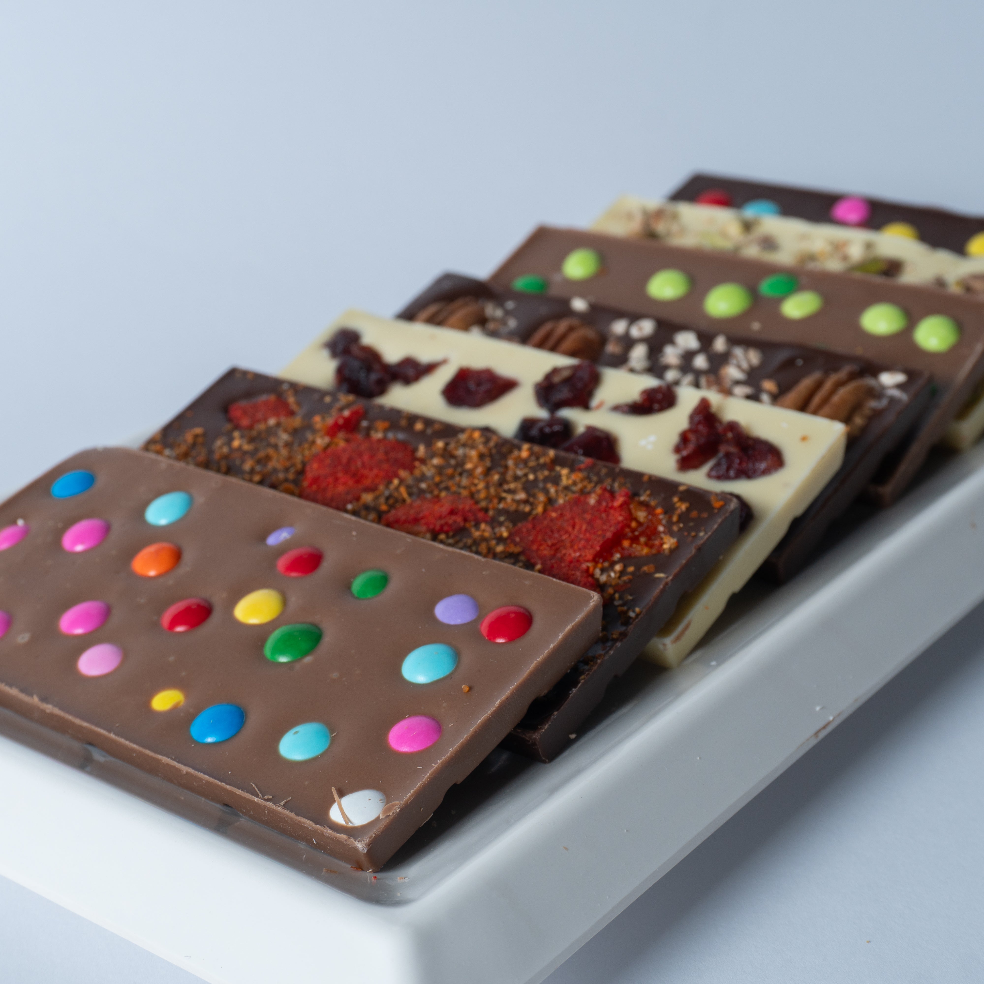 Paquete de 30, 50 ó 70 Barras de chocolate