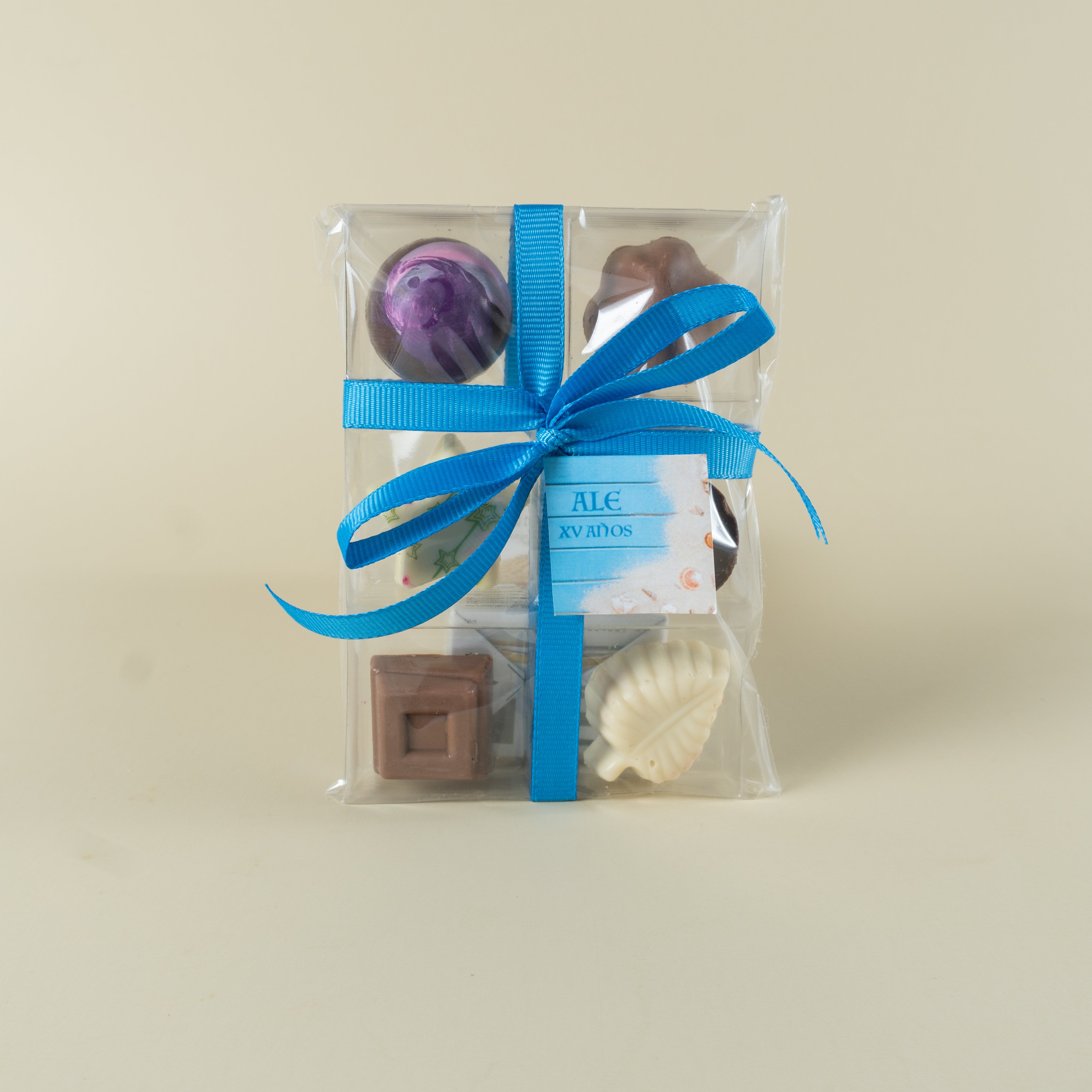 Paquete de 30, 50 ó 70 Blisters de 6 Chocolates