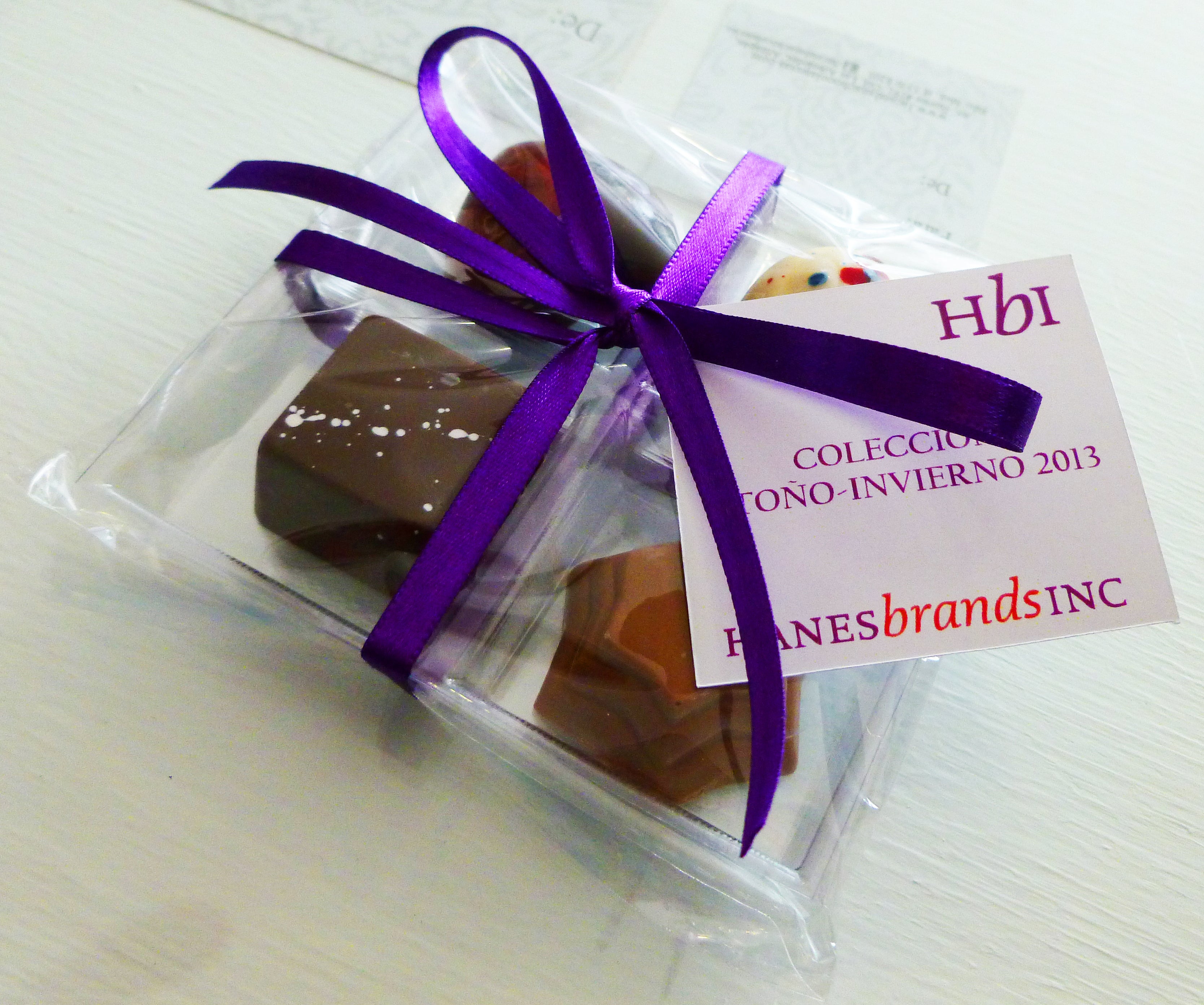 Paquete de 30, 50 ó 70 Blisters de 4 chocolates