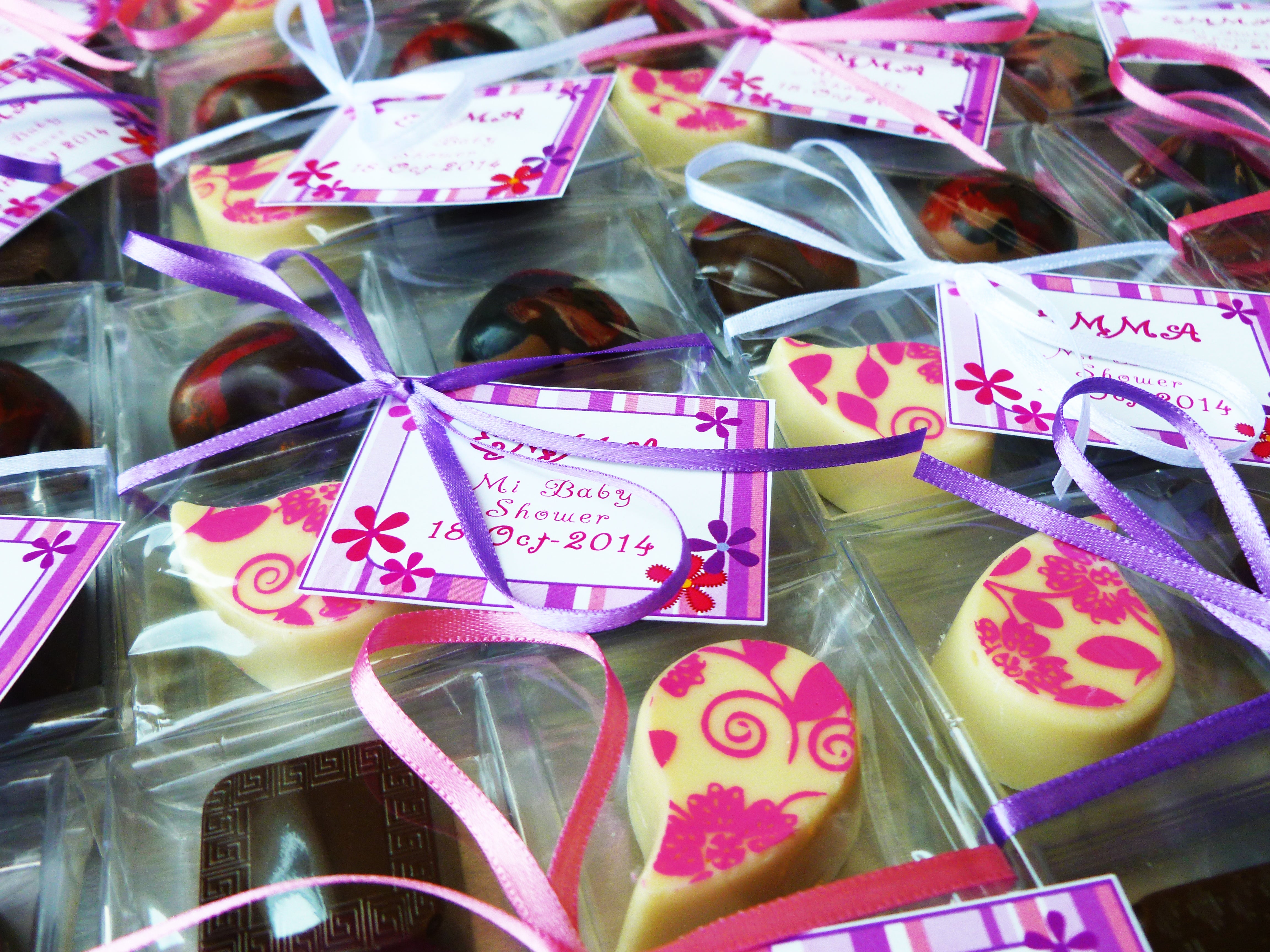 Paquete de 30, 50 ó 70 Blisters de 4 chocolates