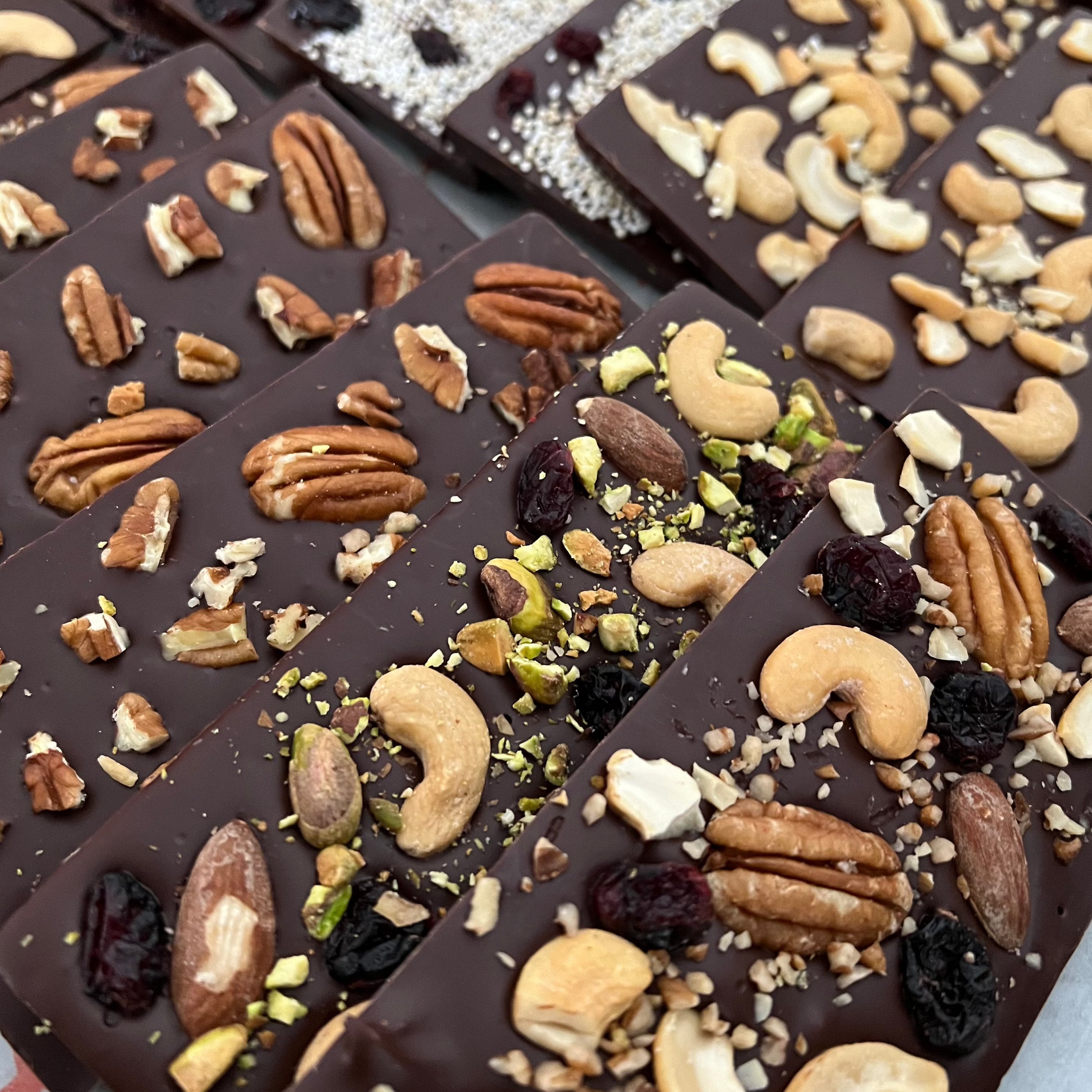 Barra de Chocolates Sin Azúcar