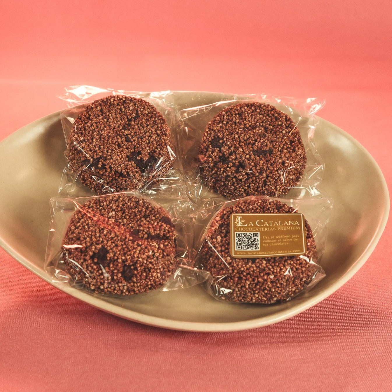 Amaranto con Arándanos, sal Himalaya y Chocolate