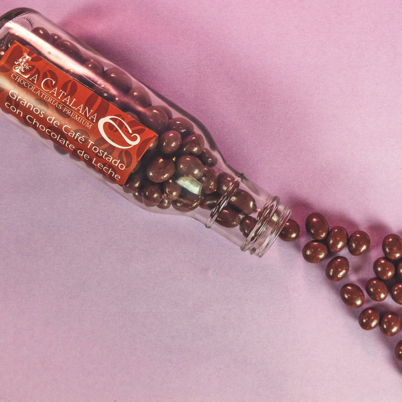 Pasitas, Almendras, Avellanas, Granos de Café con Chocolate