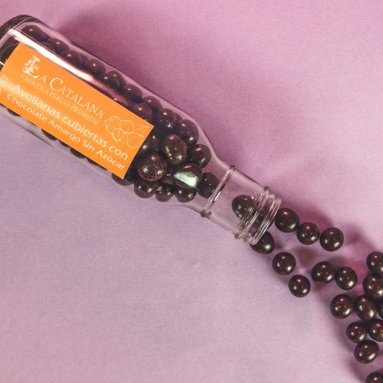 Pasitas, Almendras, Avellanas, Granos de Café con Chocolate