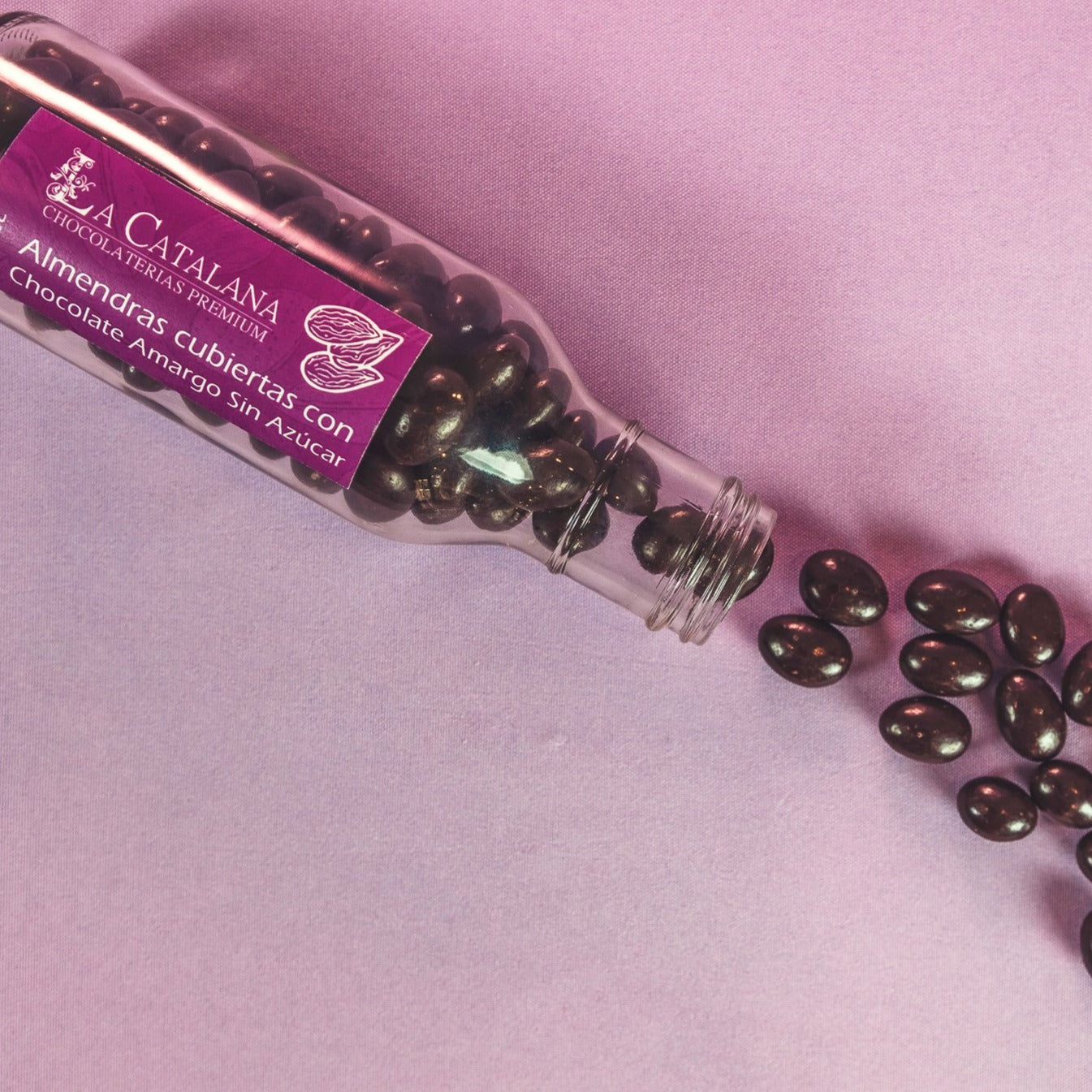 Pasitas, Almendras, Avellanas, Granos de Café con Chocolate