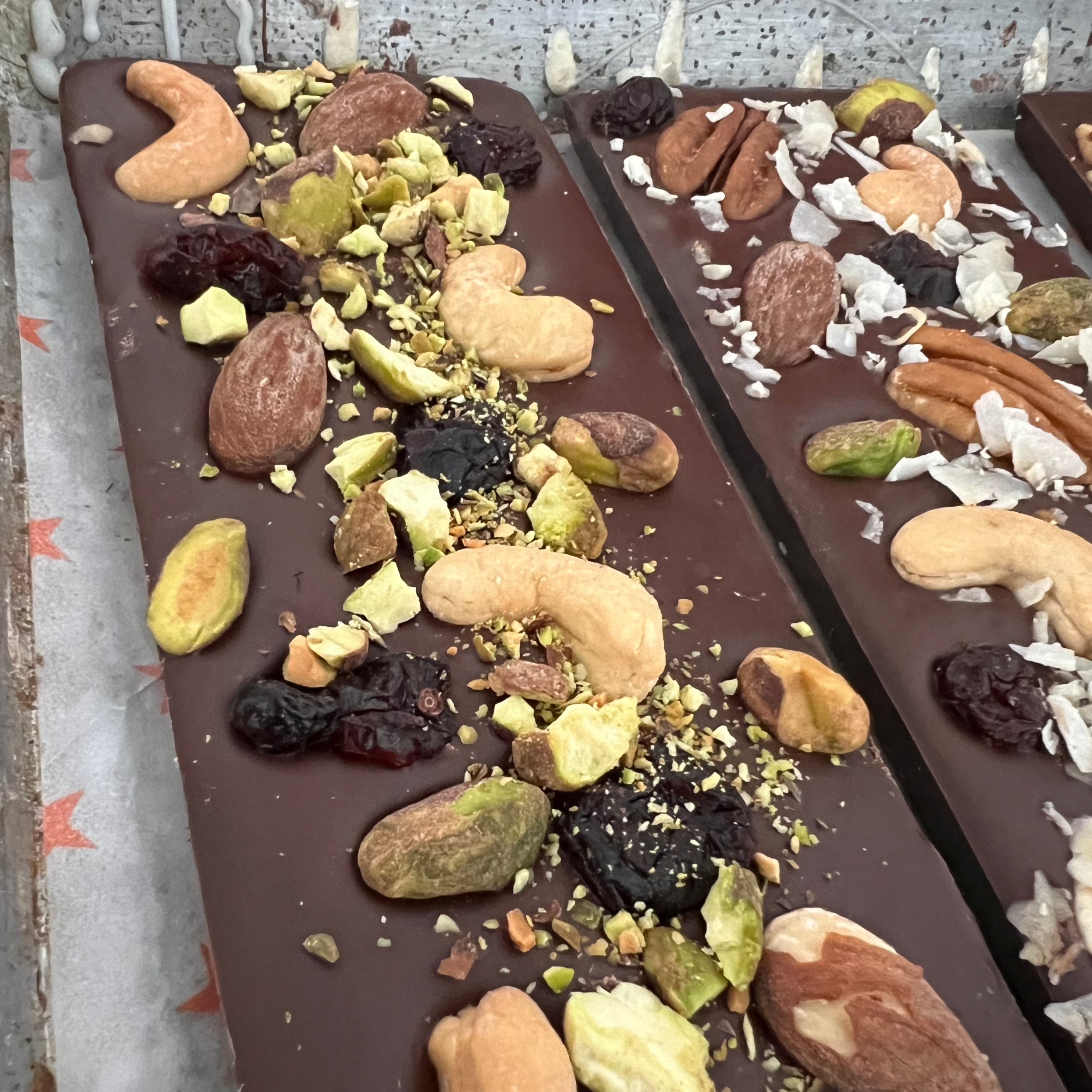 Barra de Chocolates Sin Azúcar